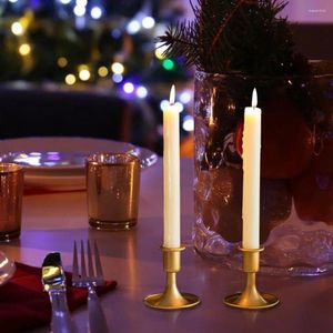 Bandlers Pâques Pâques Golden Conteille Golden Vintage Fer Candlestick For Wedding Party Table Centres de Noël