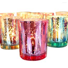 Kandelhouders European Star Glass Candlestick Birthday Candles Weding Decoration for Weddings Cup Home Accessories 50x068