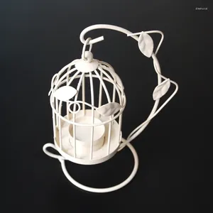Colgolets de style européen Retro Iron Solder suspendu à oiseaux cage cage romantique Vintage créatif décoration de maison