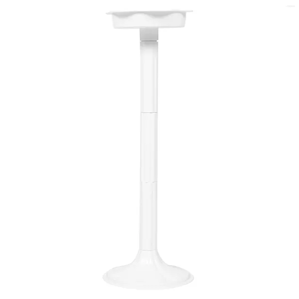 Portavelas Plantas de aire de imitación Luyinhuatai Accesorio de guía de carretera 50x17cm Guía de boda Soporte de maceta de plástico blanco Columna romana artística