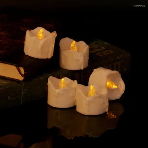 Bandlers sans flammes LED électrique vacillante à thé aux bougies Light Mariage Décor de Noël