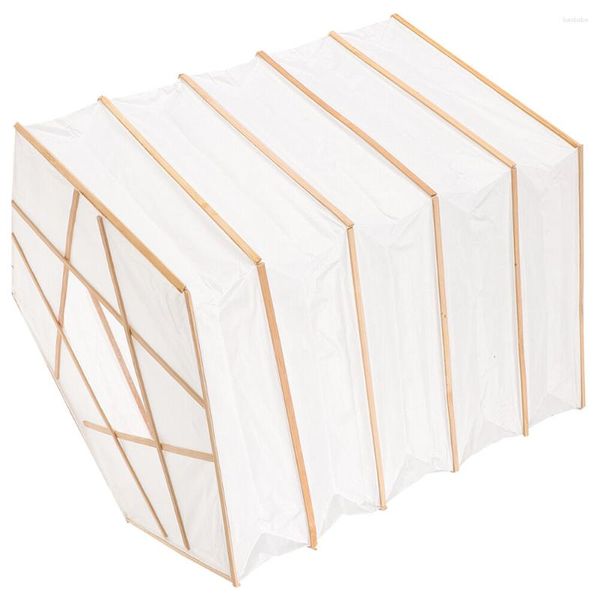 Bougeoirs Lanternes en papier pliantes Abat-jour suspendu Abat-jour plissé Origami Cover Accessoire Shades Small