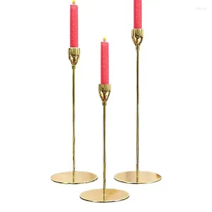 Candlers pour table maître maître de table Dining Fashion Marding Stands Fiche d'ornements