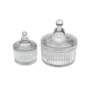 Bougeoirs Bougeoir en verre de mariage Table à manger pièce maîtresse bougies support petit chandelier bougie maison livraison directe maison Dh37Y