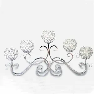 Kaarsenhouders goechzf romantische vintage home decor bruiloft decoraties kristallen middelpunt houder