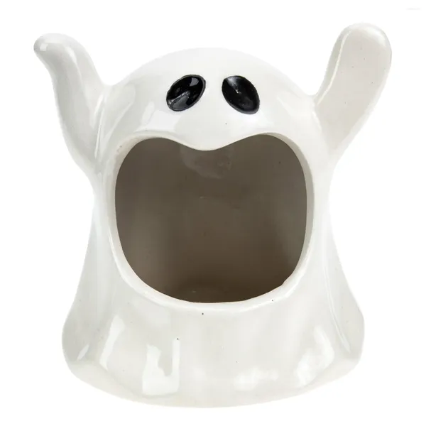 Bougeoirs Halloween Ghost Figurine Porte-Céramique Huile Essentielle Diffuseur Creative Chandelier Décor