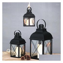 Candlers Halloween Nordic Vintage Holder Designer Mariage Christmas Lantern Pilier Centro de Mesa Accessoires Home ZP50ZT DROP DH2FZ