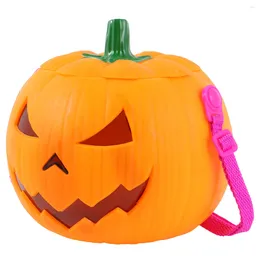 Bougeoirs Handheld Pumpkin Lampe Halloween Lantern Adorable Bucket