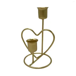 Bandlers en forme de chandelier en forme de chandelier Bougies à la maison décor de la maison portable lanterne tumeau rustique pour table à manger