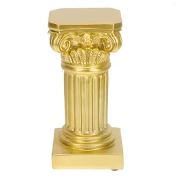 Kandelaar houders houder pilaar Romeinse kolommen Griekse kolom bruiloft Vintage standbeeld standaard kandelaar decor centerpieces taper cake mini