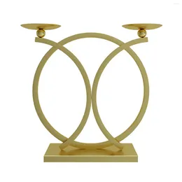 Candlers Home Decor Holder Craft Round Dinner Table Salon Free Standing Wedding Party Metal Nordic Centresces Counter Top