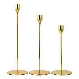 Kandelaars IMUWEN Metalen Luxe Kandelaar Mode Bruiloft Stand Prachtige Kandelaar Tafel Home Decor 231023