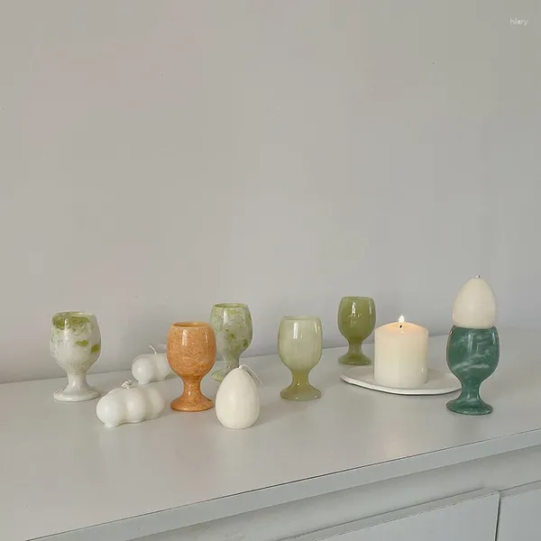 Candlers Jade pour décoration de mariage Nordic Table Centres