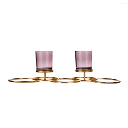 Bandlers Karaca Ring Gold Table Top Holder Night Light