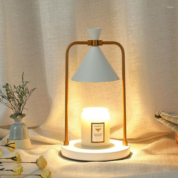 Kerzenhalter Lampe Elektrowärmer Tisch Schlafzimmer Romantische Atmosphäre Brenner Nachtlicht Dekoration Ornamente