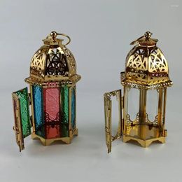 Kandelaars Lantaarn Ornament Glad oppervlak Houder Opvallende Marokkaanse Europese stijl Kandelaar Lampstandaard Decoratief