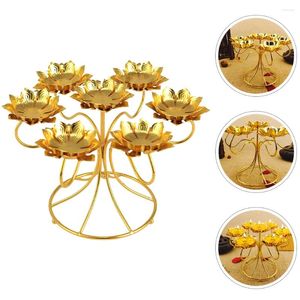Bandlers Decorations Light House Decorations Home Doalight Cougies décor Candlelight Stand Alloy Metal Bandleder