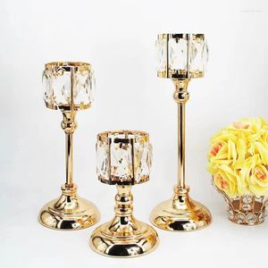 Bandlers Luxury Luxury Metal Living Room Unique Party Stand minimaliste créatif Bougie Mariage House Decoration