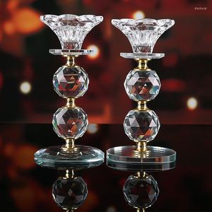 Bougeoirs De Luxe De Mariage Bougeoir Hanukkah Menorah Moule Européenne Dekoracje Slubne Salon Décoration YD50ZT