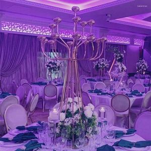 Candlers Candle Metal Candelabra Stands Table Centres de table de mariage Route Child