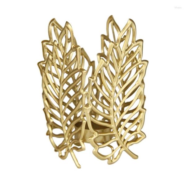 Bougeoirs Bougeoir En Métal Avec Décor De Feuille D'or Pièce Maîtresse De Mariage Bougeoir Romantique Durable Pour Le Bureau 203C