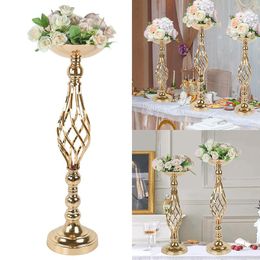 Kaarsenhouders metalen trouwtafel centerpieces decor stand kandelaar voor verjaardag jubileum feest bloemen vazenhouder