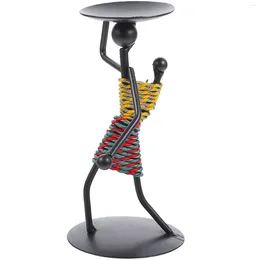 Bandlers chandelies modernes Style africain Standoights Sculpture abstraite européenne Polyester Metal Craft Personnalisé