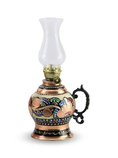 Candlers Morya Kerosène Lanterns lampe à huile Classic Retro Family Lumières Accessoires Access