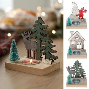 Bandlers Nordic Style Chalet Window Table Top Decoration Exquise Santa Claus Elk Holder Cross-Border Products
