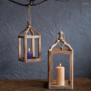 Bandlers Nordic Style Stand Design Tealight Stick Outdoor Hanging Chandelier Bougeoir Decorative