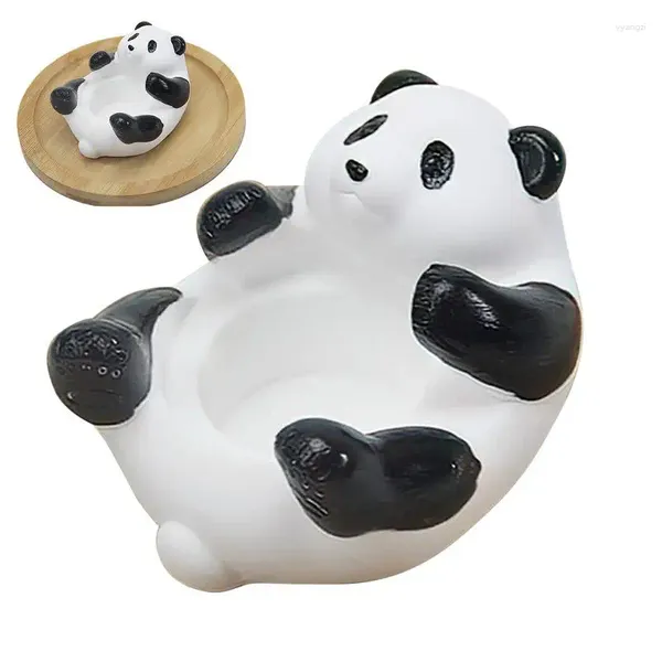 Bougeoirs Panda en Silicone, moule fait à la main, libérez la chaleur et le charme, ajoutez de l'élégance à votre pièce