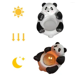 Kandelaars Pandahouder Tafelmiddenstuk Schattig Aroma Cartoon Sfeerdecoratie Multifunctioneel voor desktopslaapkamer