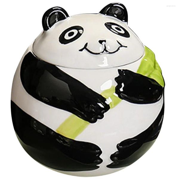 Bougeoirs Panda pot parfumé huiles essentielles bougies délicates multi-fonction Mini décor cire fête céramique