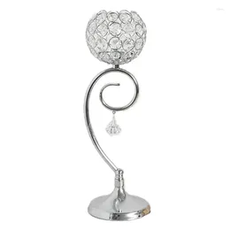 Kandelhouders promotie!1 stks houder Crystal Candelabra Wedding Tafel Centerpieces Verjaardagsfeestje Home Decoratie