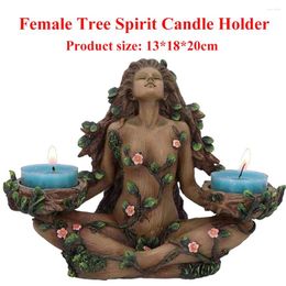 Candlers Resin Forest Protector Balance of Nature Room Decor Home Decor Living Candlestick Holder for Wedding Table