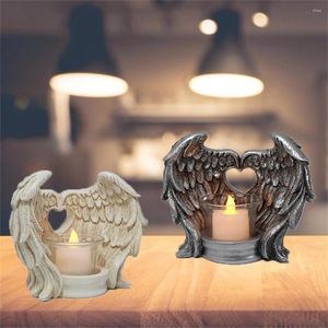 Kandelaars Hars Wing Holder Decoratie Creative Home Living Room Accessories Sfeer Modern