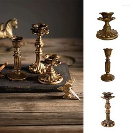 Bougeoirs rétro chandelier porte-résine applique nostalgique Antique français bâton support décor à la maison accessoires de photographie