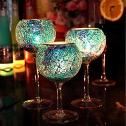 Bougeoirs rétro tasse chandelier décoration ménage dîner aux chandelles nordique romantique lampe Table
