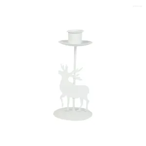 Kaarsenhouders ster eland kerstboom thee lichte decoraties klassieke kaarsen ijzerstand wax druppel