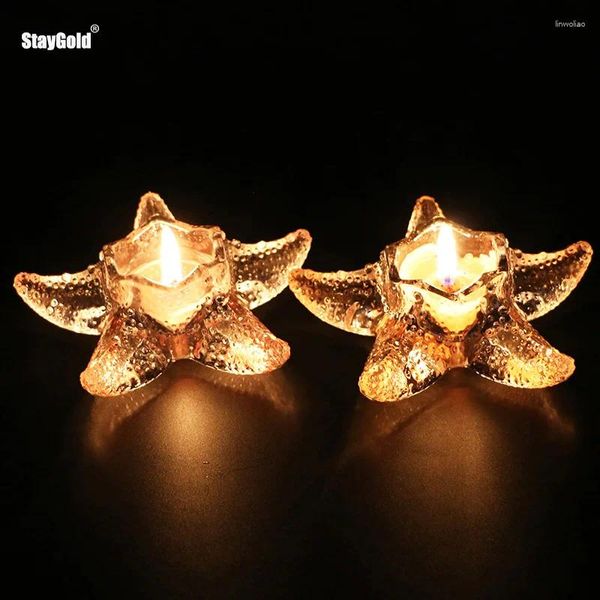 Bandlers STAYGOLD GLASS STARLESCH STARFISH EL BAR DÉCOR HOME TEA LEU LECTION CRÉATIVE CARED CADE GAGE