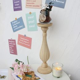 Kandelaars supu grote houten kandelabra creatieve kandelaarhouder bloem pilaar stand tafel bureaublad decoratie bruiloft decor