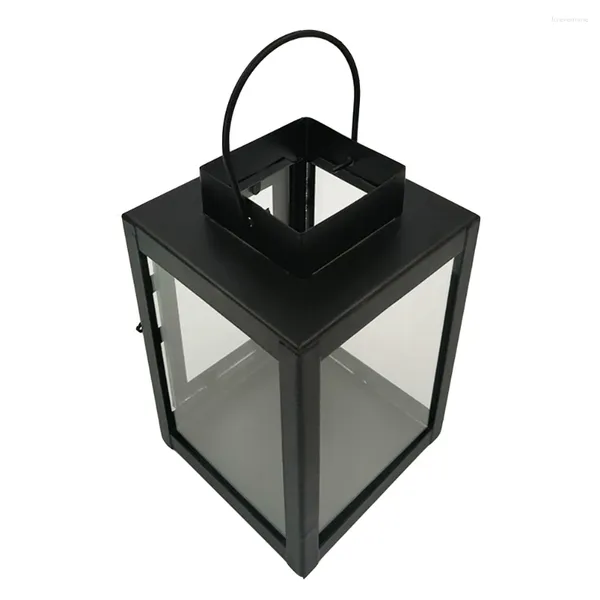 Bougeoirs style vintage lanterne suspendue lampes solaires pendentif de base décoratif extérieur