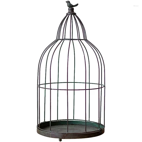 Candlers Table Vintage Table Décoration de mariage Nordic Style Bird Cage Bougettes Iron Stand Rome Decor