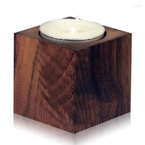 Kandelaars houten theelicht voor bruiloft centerpieces tafel rustiek decor chabby chic