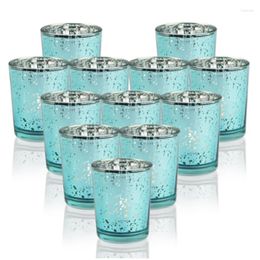 Titulares de velas Yuryfvna Mercury Votive Glass Glores