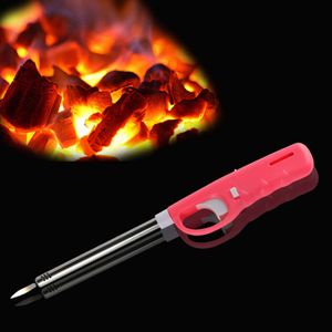 Bougie plus légère butane sans gaz rechargeable en plastique torche plus léger polyvalent pour la cheminée de cuisine