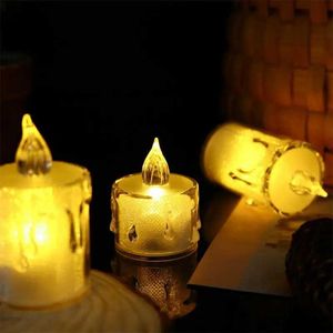 Kaarsen 1 STKS Kaars Verjaardagsfeestje Viering Romantische Sfeer Decoratie LED Kerst Thanksgiving Mini Nachtlampje