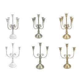 Kaarsen 3/5 armen Candelabra kaarsenhouder retro kandelaar houders trouwfeest decor vintage eettafel decor