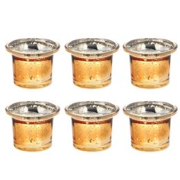 Bougies 6pcs Glass Creative Candle Cup Holder Simple Style Container247H