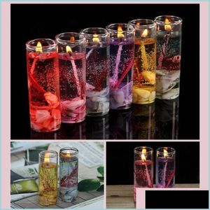 Kaarsen aromatherapie kristalglas kaarsenhouder romantisch bar feestje decor kandelaar oceaan shells valentijns valentijns geuren jelly dh8nj